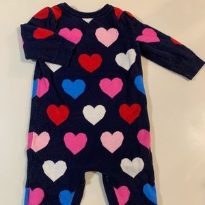 Baby Gap Valentines sweater onesie